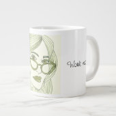 作業 ジャンボコーヒーマグカップ (正面右)