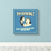 作業:表示されるサイズより小さい キャンバスプリント (インサイチュ (ウッドフロア))