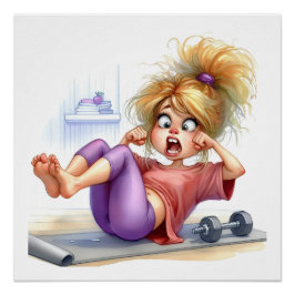 作業IT -エクササイズ ポスター