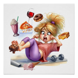 作業IT -エクササイズ ポスター