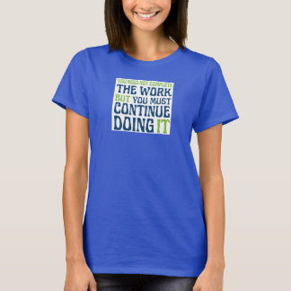 作業Tシャツの完成 Tシャツ