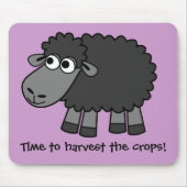 作物を収穫する時間！(仮想農業) マウスパッド (正面)