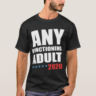 作用の大人の2020年のTシャツ Tシャツ