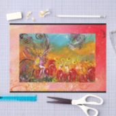 作花妖精フローラピンク 薄葉紙 (クラフト)