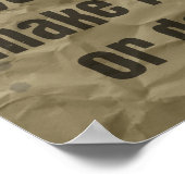 使い切って衣服するポスター ポスター (角)