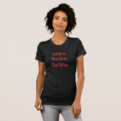 使い古しの女性ティー Tシャツ (正面フル)