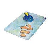 使い慣れた顔 バスマット (アングル)