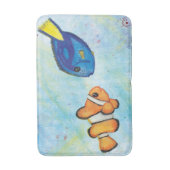 使い慣れた顔 バスマット (正面縦)