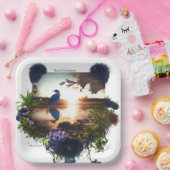 「使い捨ての利便性：環境の探索 ペーパープレート (パーティー)