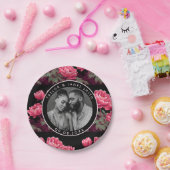 使い捨ての牡丹結婚プレート ペーパープレート (パーティー)