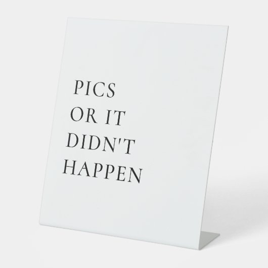 使い捨てアイディア白結婚のサイン 台座サイン (正面)