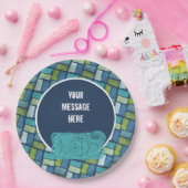 使い捨てカメラカスタムメッセージ ペーパープレート (パーティー)