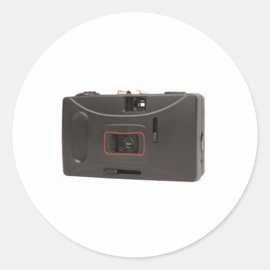 使い捨てカメラ ラウンドシール (正面)