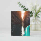 使い捨てシャムラフティング ポストカード (スタンド正面)