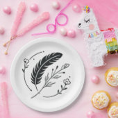 使い捨てプレートまたは紙プレート ペーパープレート (パーティー)