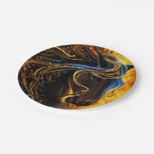 使い捨て中国 – ザスタリオン紙プレート ペーパープレート (アングル)