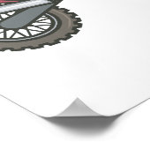 使い方転が(Dirt Bike) ポスター (角)