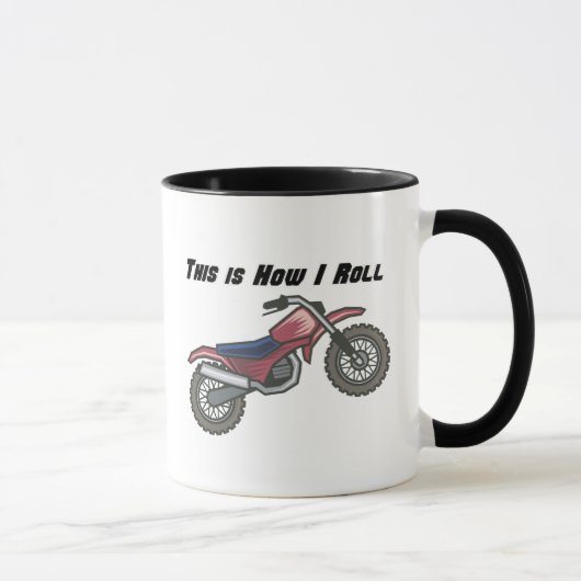 使い方転が(Dirt Bike) マグカップ (右)