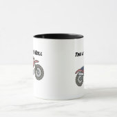 使い方転が(Dirt Bike) マグカップ (中央)