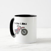 使い方転が(Dirt Bike) マグカップ (正面左)