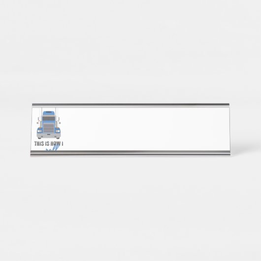 使い方 デスクネームプレート (正面)