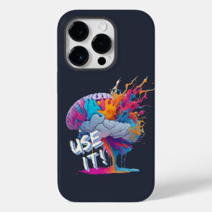 使う – スプラッシュカラフルブレイン Case-Mate iPhone 14 PROケース