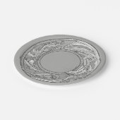 使エレガントい捨て紙プレート ペーパープレート (アングル)