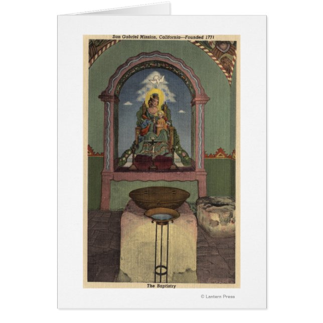 使命とバプティストリーの見解 (正面)