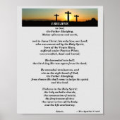 使徒たちの使徒たちの信条のポスター ポスター (正面)