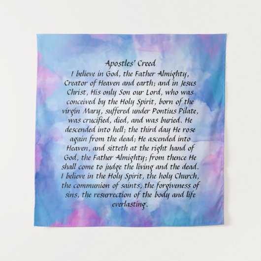 使徒たちの信条 タペストリー (正面)