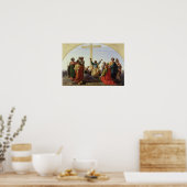 使徒たちの出発， 1845 ポスター (キッチン)