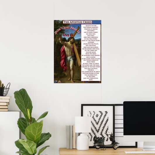 使徒たちは信条を結んだ ポスター (ホームオフィス)