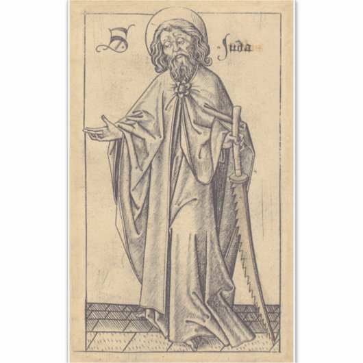 使徒とイエスの兄弟の聖ユダ・タダエウス シール (正面)