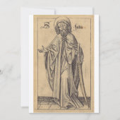 使徒とイエスの兄弟の聖ユダ・タダエウス 招待状 (正面)