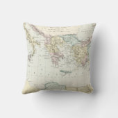 使徒のポールの宣教師旅行の地図 クッション (裏面)