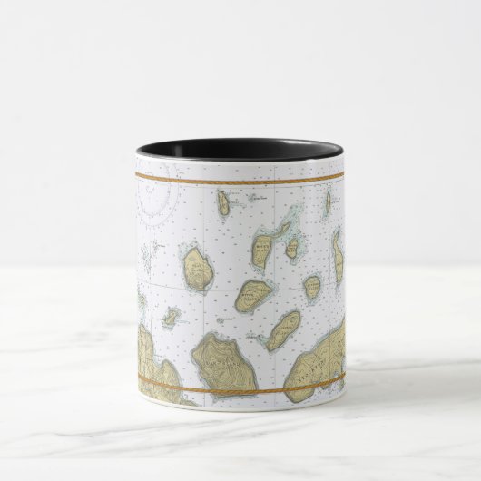 使徒の島の航海のな図表のマグスペリオル湖 マグカップ (中央)