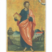 使徒の正統なアイコンの聖バーソロミュー シール (正面)