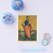 使徒の正統なアイコンの聖バーソロミュー チラシ (シングル)