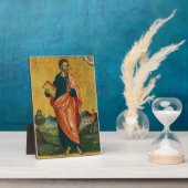 使徒の正統なアイコンの聖バーソロミュー フォトプラーク (側面)