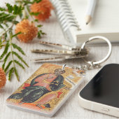使徒の正統派の聖人アンドリュー キーホルダー (正面右)