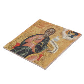 使徒の正統派の聖人アンドリュー タイル (側面)