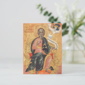 使徒の正統派の聖人アンドリュー ポストカード (スタンド正面)