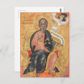 使徒の正統派の聖人アンドリュー ポストカード (正面/裏面)