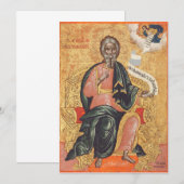 使徒の正統派の聖人アンドリュー 招待状 (正面/裏面)