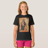 使徒の正統派の聖人アンドリュー Tシャツ (正面フル)
