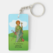 使徒の聖アンドリュー キーホルダー (裏面)