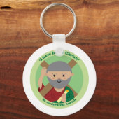 使徒の聖アンドリュー キーホルダー (正面)