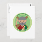 使徒の聖アンドリュー ポストカード (正面/裏面)