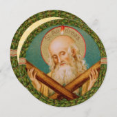 使徒の聖アンドリュー(JMAS 02)あいさつ空白のき (正面/裏面)