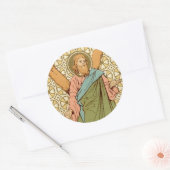 使徒の聖アンドリュー(RLS 01) ラウンドシール (封筒)